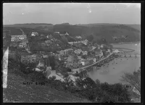 Feld 3, 054 Bis 138 Drucke: West Looe von der Wiese aus