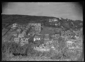 West Looe von der Downs Sicht