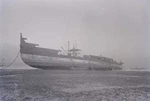 Bild: Abbruch der SS Große Ostsee, um 1889/90