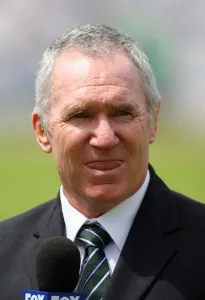 Australia V England Cricket Drucke: Alan Border