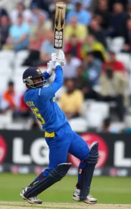 Cricket Batting Techniques Drucke: Chamara Silva
