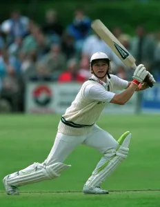 Vintage Cricket Pictures Drucke: David Leatherdale