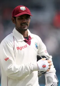 England V West Indies Test Match Drucke: Denesh Ramdin