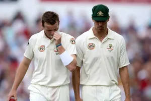 Peter Siddle und Mitchell Johnson