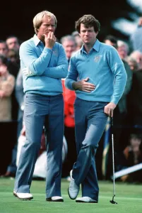 Jack Nicklaus Golf Drucke: Jack Nicklaus & Tom Watson