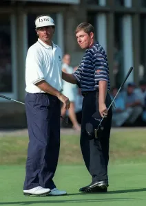 Justine Léonard und Fred Couples