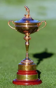 Die Trophäe des Ryder Cups