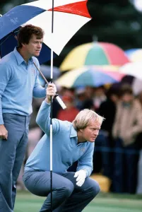 Jack Nicklaus Golf Drucke: Tom Watson & Jack Nicklaus