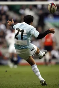 England V Argentina Rugby Drucke: Federico Todeschini
