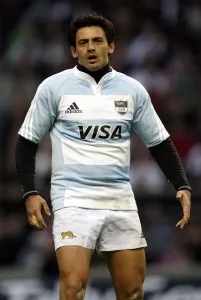 England V Argentina Rugby Drucke: Frederico Todeschini
