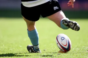 England Rugby Team Pictures Drucke: Kicking A Conversion