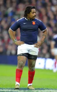 Murrayfield Stadium Edinburgh Drucke: Mathieu Bastareaud