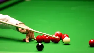Professional Snooker Players Drucke: Difficult Cueing Over Reds