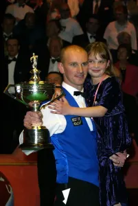 Peter Ebdon und Tochter