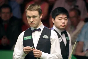 Stephen Hendry und Ding Junhui