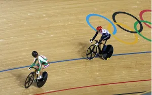 Olga Panarina und Victoria Pendleton