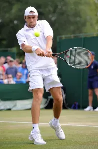 Tennis Backhand Shot Drucke: Benjamin Becker