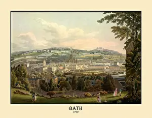 18. Jahrhundertansicht von Bath, England