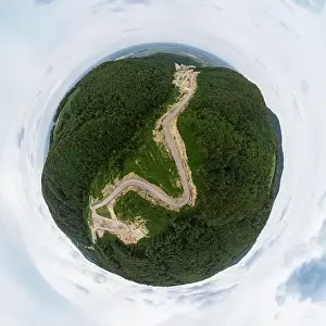 Panorama im 360-Grad-Bogen