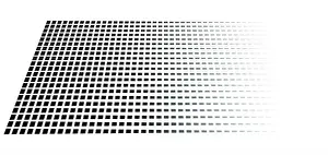 Gerahmter Druck : 3D-segmentierte, gestrichelte Linien geometrische Muster. Verschwinden, abnehmen Linien in Perspektive. Unregelmäßige Abfärbungstreifen. Gerahmter Druck : 3D-segmentierte, gestrichelte Linien geometrische Muster. Verschwinden, abnehmen Linien in Perspektive. Unregelmäßige Abfärbungstreifen.