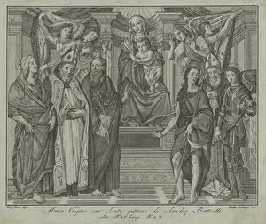 591 Madonna auf dem Thron. Altar des hl. Barnabas. 1791
