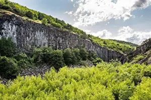 Basalter Felsen im Bezirk Boyabat
