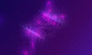 Großes Datenwasserfall oder -schlussel, digitales Binärcode-Datenflussanalysevisualisierung