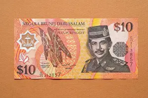 Brunei 10 Ringeit (Dollar) Notiz
