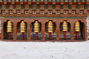 Buddhistische Gebetsräder