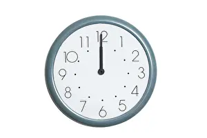 Uhr 12 Uhr