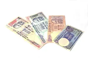 Konzept der indischen Banknoten.