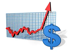 Dollar, Dollar, Diagramm, Währung, USA, Wachstum, Sparbuch, Grafik, Geld.