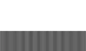 Fine vertikale schwarze Linien gleicher Dimensionen, schwarz-weiß-minimalistisches Hintergrunddesign