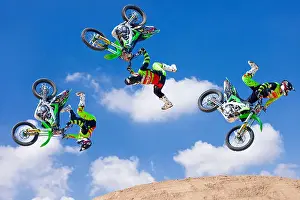 Freestyle Motocross-Sequenz