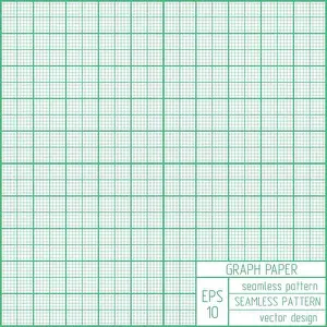 Graphpapier-Seamless-Muster. Real-Skala-Illustration