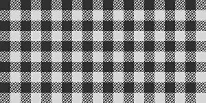 Grauer Gingham-Muster ohne Naht. Bisonscheck-Plaid-Vektormuster.