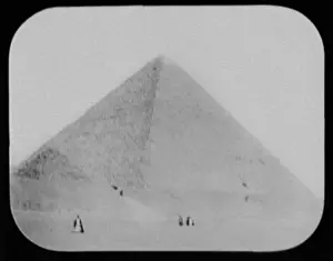 Gerahmter Druck : Die Große Pyramide. Gerahmter Druck : Die Große Pyramide.