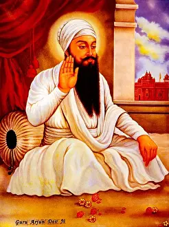 Der fünfte Sikhs Guru, Guru Arjundev Ji