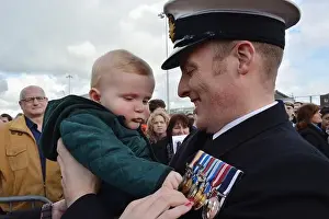 Die HMS Daring kehrt heim