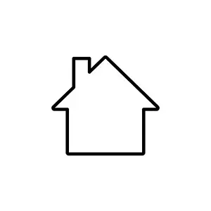 Haus-Icon-Vektor. Zuhause-Icon-Vektor