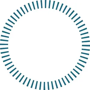 In isolierter Kreis Fortschrittbarkeitsiconen zur vectorgestaltten Illustration