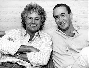 Gerahmter Druck : Jean-Jacques Annaud und Bernd Eichinger Gerahmter Druck : Jean-Jacques Annaud und Bernd Eichinger