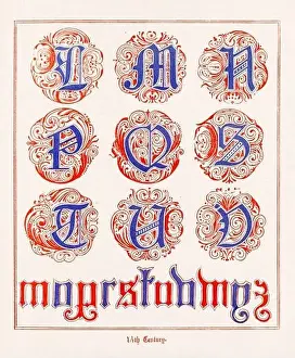 Mittelalterliche Buchstabenanfangschriften