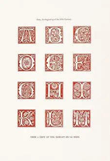 Mittelalterliche Buchstabenanfangschriften
