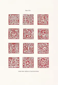 Mittelalterliche Buchstabeninitialen