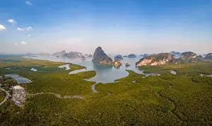 Blick aus dem Panoramablick auf Sametnangshe
