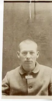 Porträtfotografie Drucke: Fotografie von Hugh Draper. Bureau of Prisons, Inhaftierten Aktenfälle.