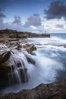 Landschaftsfotografie Drucke: Portlands Dorset Wellen