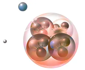 Kvantenphysik: Kern besteht aus zwei Neutronen und zwei Protonen
