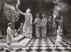 Simón Makabäus genannt Simōn Thassis, g. 135 v. Chr., Fürst der hebräischen Hasmonaer-Dynastie und Hohepriester